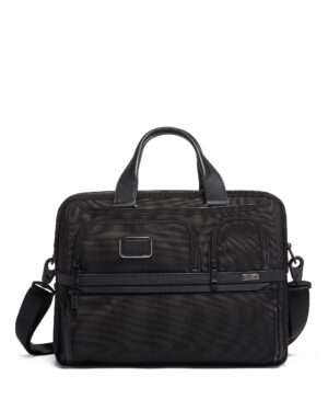 Tumi Alpha Exp. Org. Laptop Brief 15" Black