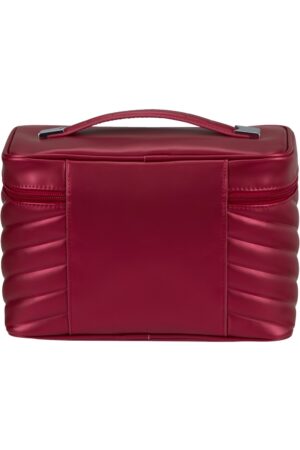 C-LITE TOILET KIT BEAUTY CASE CHILI RED