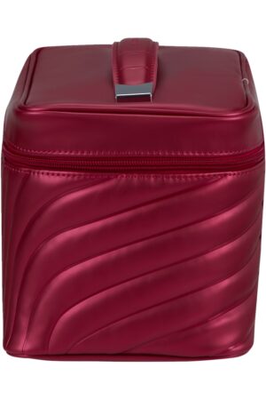 C-LITE TOILET KIT BEAUTY CASE CHILI RED