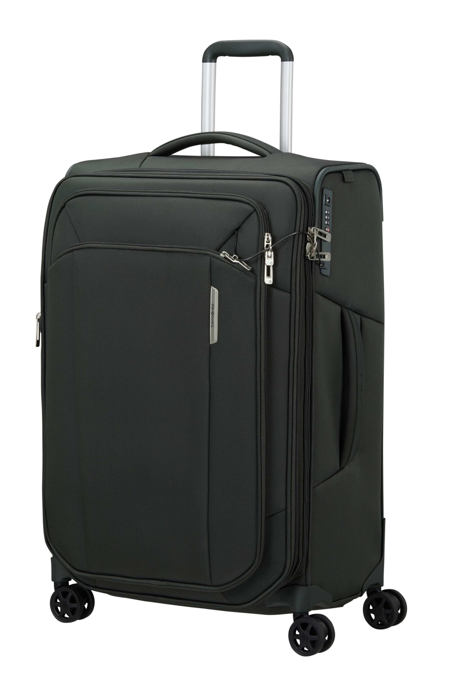 Maleta Spinner RESPARK 67 cm Exp Forest Green | Maletas, Mochilas, Bolsos, Equipaje y Accesorios en Canarias - Pelkbags - Estilo y calidad para cada viaje - 1 Maleta Spinner RESPARK 67 cm Exp Forest Green