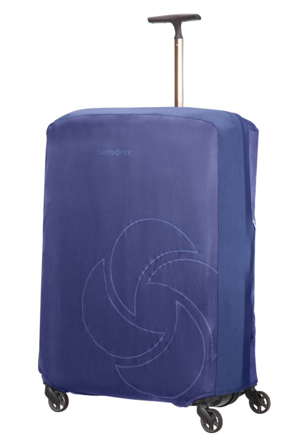 GLOBAL TA FOLDABLE LUGGAGE COVER XL MIDNIGHT BLUE