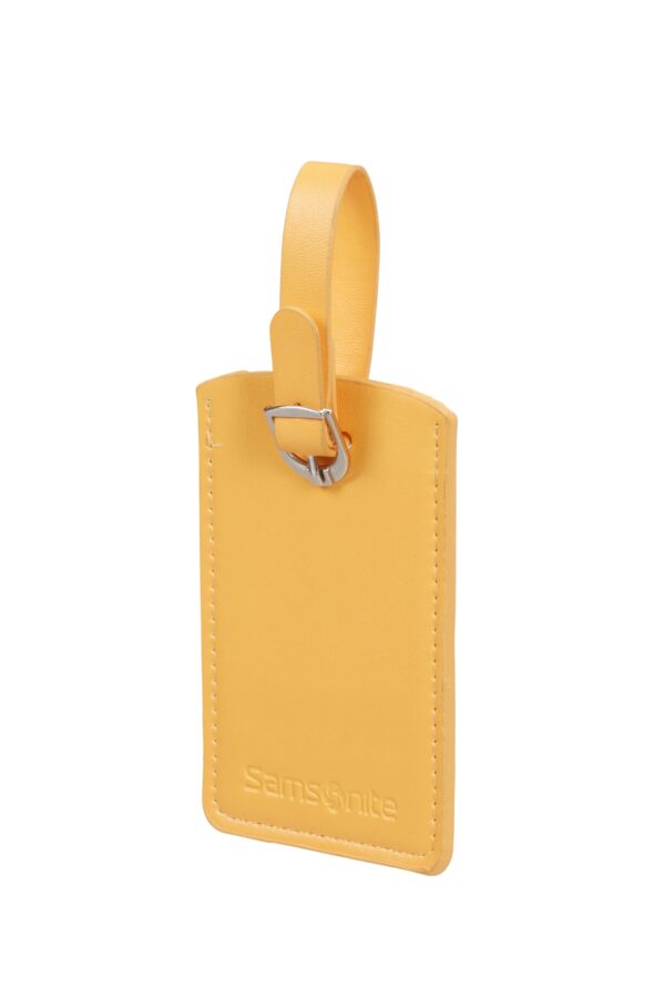 GLOBAL TA RECTANGLE LUGGAGE TAG X2 SUNFLOWER