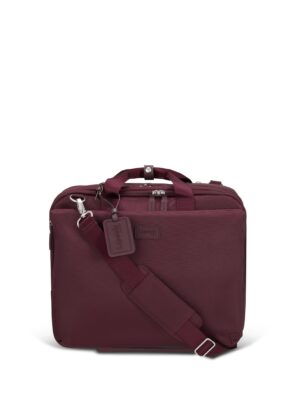 LIPAULT 4BIX ROLLING TOTE BORDEAUX