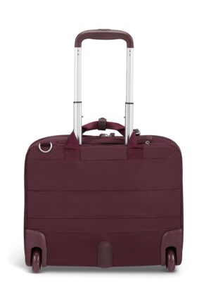 LIPAULT 4BIX ROLLING TOTE BORDEAUX