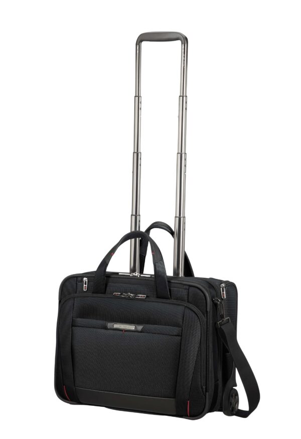 PRO-DLX 5 ROLLING TOTE 15.6" BLACK