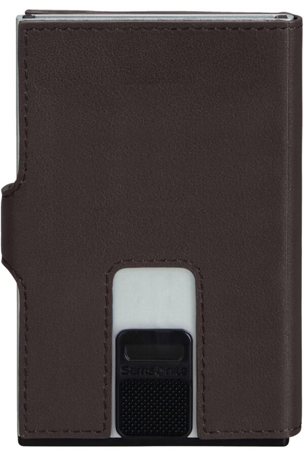 ALU FIT 202 SLIDE-UP WALLET DARK BROWN