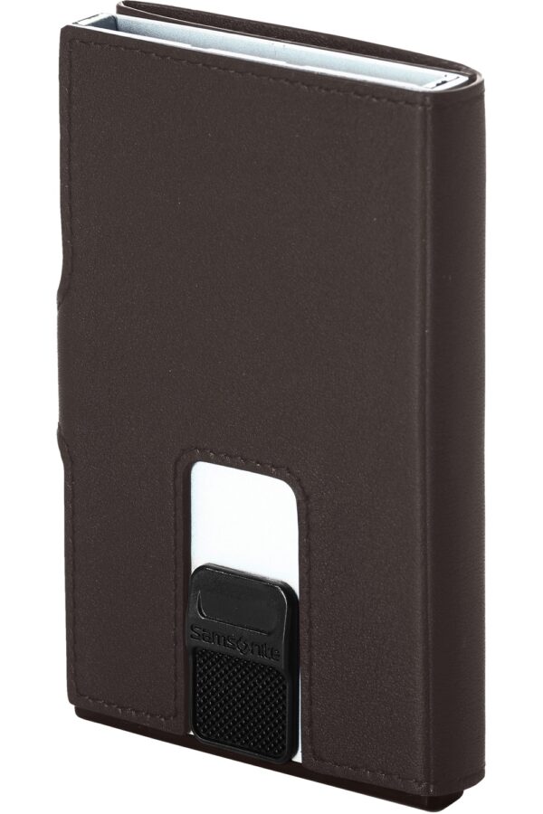 ALU FIT 202 SLIDE-UP WALLET DARK BROWN