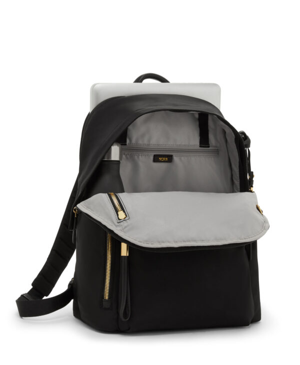 Voyageur Halsey Backpack Black/Gold