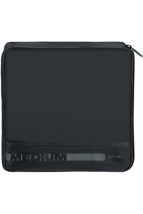 PACK-SIZED SET OF 3 PACKING CUBES BLACK