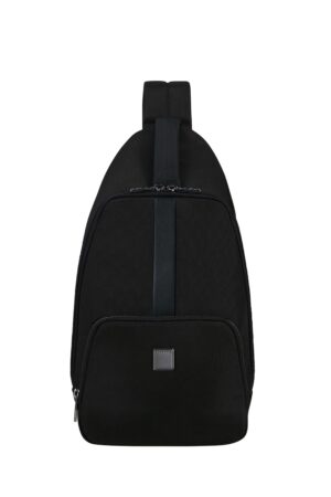 SACKSQUARE SLINGBAG M BLACK