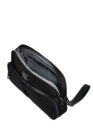 SACKSQUARE TRAVEL CLUTCH BLACK