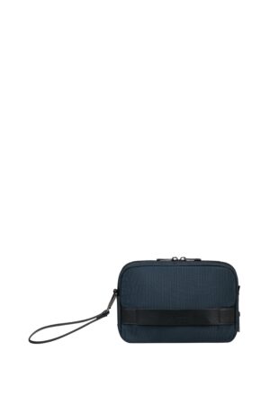 SACKSQUARE TRAVEL CLUTCH BLUE