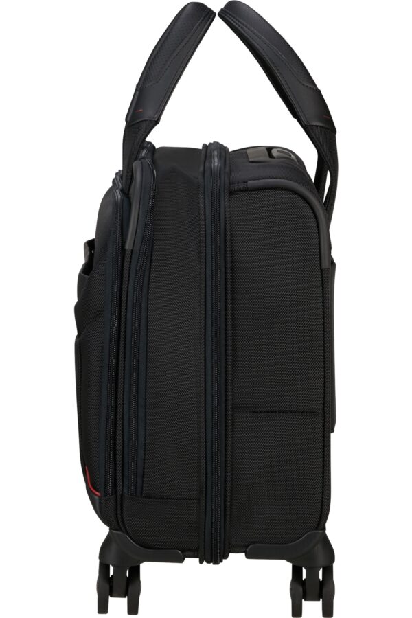 PRO-DLX 6 SPINNER TOTE 15.6" BLACK