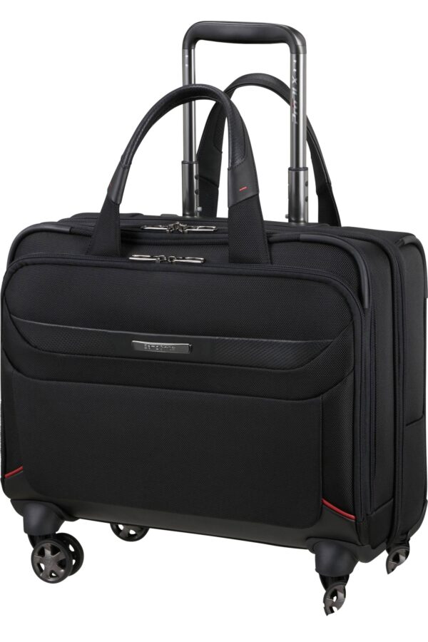 PRO-DLX 6 SPINNER TOTE 15.6" BLACK