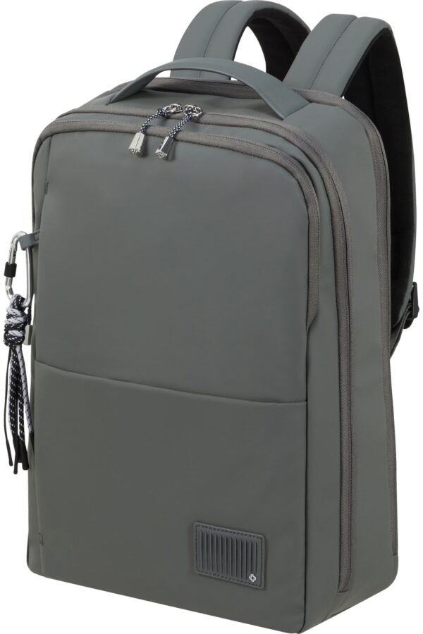 WANDER LAST BACKPACK 14.1" GUNMETAL GREEN