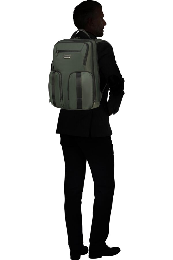 URBAN-EYE BACKPACK 15.6" 2 POCKETS GREEN