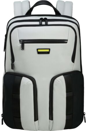 URBAN-EYE BACKPACK 15.6" 2 POCKETS LIGHT GREY/LIME