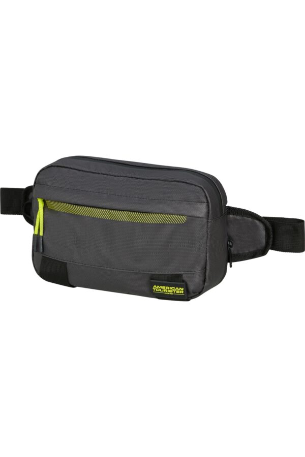 URBAN TRACK SLING BAG COATED BLACK/LIME