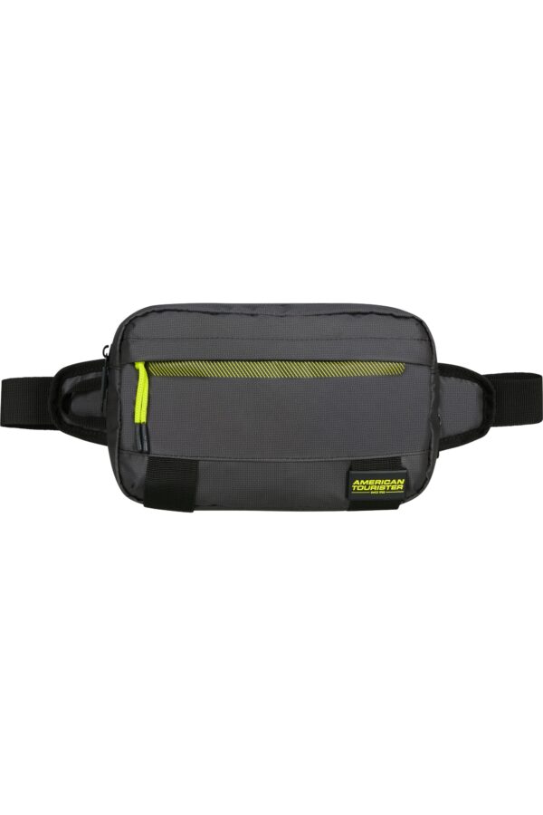 URBAN TRACK SLING BAG COATED BLACK/LIME