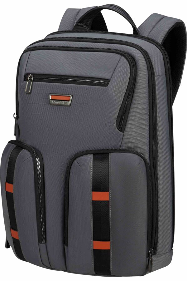 URBAN-EYE BACKPACK 15.6" 2 POCKETS GREY/COGNAC