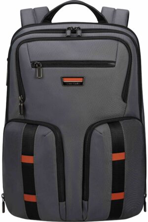 URBAN-EYE BACKPACK 15.6" 2 POCKETS GREY/COGNAC