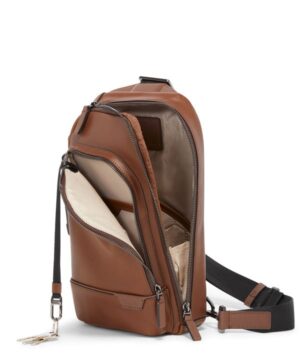 Tumi Harrison Gregory Sling Cognac