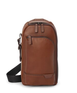 Tumi Harrison Gregory Sling Cognac