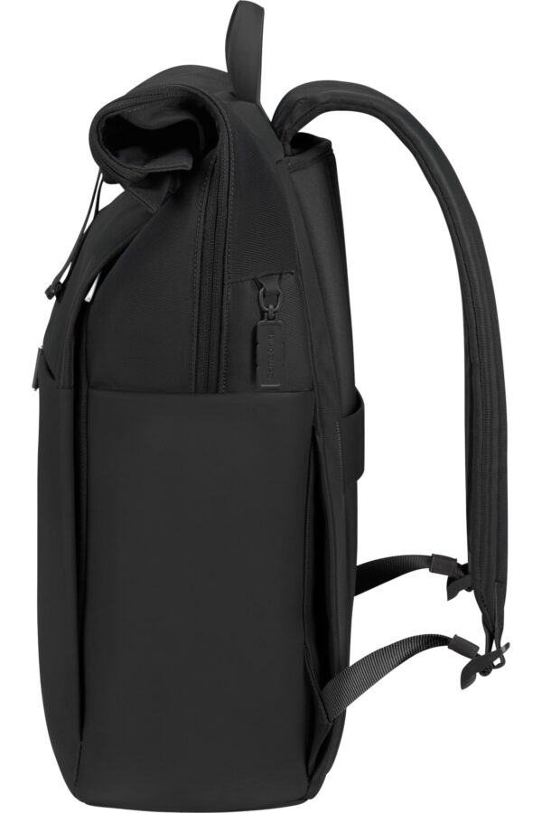 4PACK LAPTOP ROLLTOP BACKPACK 15.6" BLACK