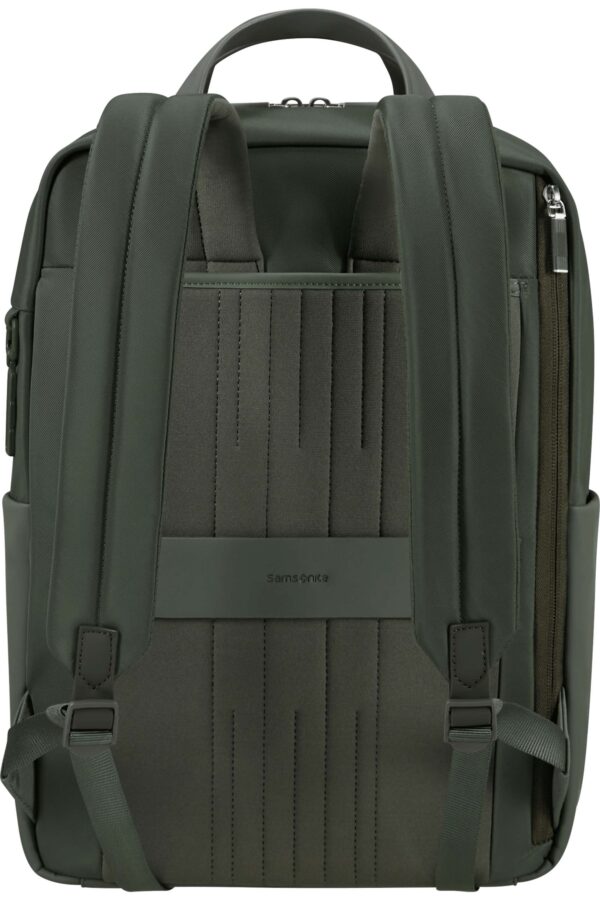 4PACK LAPTOP BACKPACK + HANDLES 14.1" FOREST GREEN