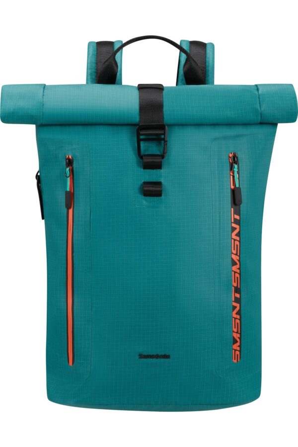 COATIFY BIZ ROLLTOP BACKPACK 15.6" NORTHERNBLUE/ORANGE