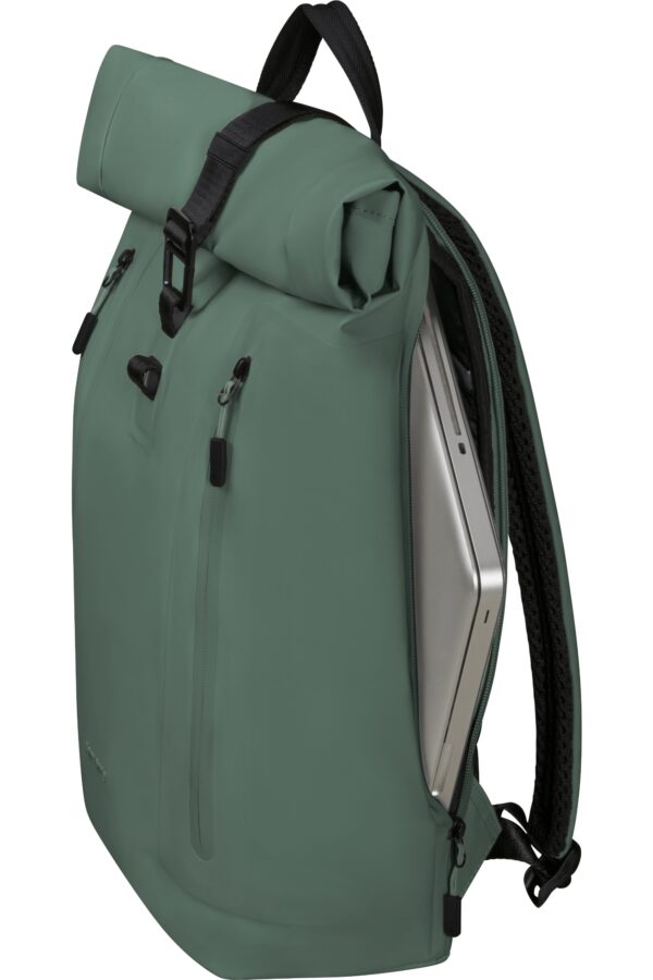 COATIFY BIZ ROLLTOP BACKPACK 15.6" GREEN