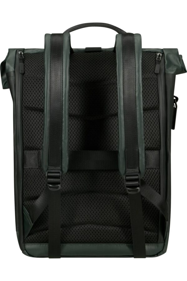 COATIFY BIZ ROLLTOP BACKPACK 15.6" TEAL/LIME