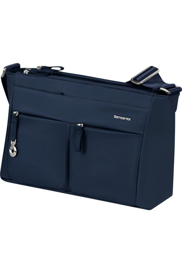 MOVE 5.0 HORIZ. SHOULDER BAG+FLAP DARK BLUE
