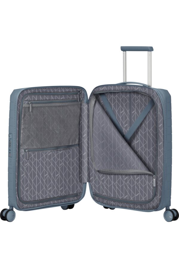 Maleta Spinner FASTFORWARD 55 cm Exp Steel Blue