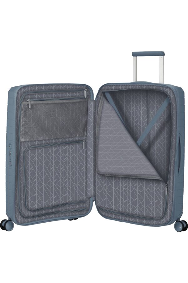 Maleta Spinner FASTFORWARD 68 cm Exp Steel Blue