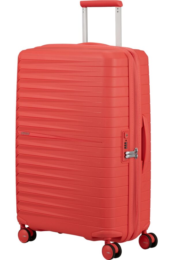 Maleta Spinner FASTFORWARD 68 cm Exp Sunset Coral