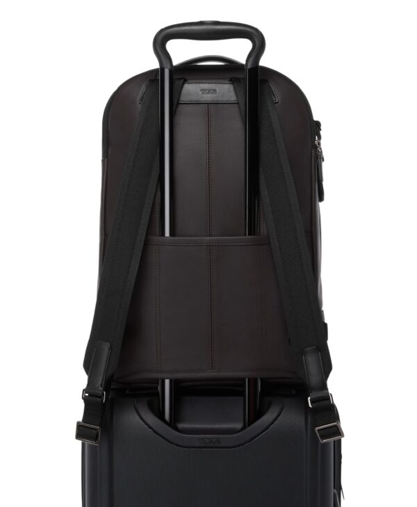 Mochila Tumi Harrison Warren Backpack NA Compliant Espresso Brown Bombe