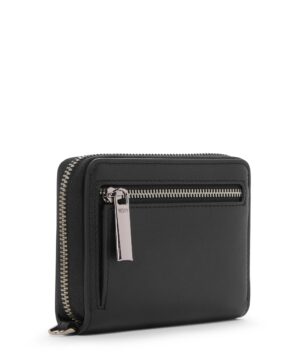 Cartera Belden Slg Trifold Zip-Around Wallet NA Compliant Black/Gunmetal