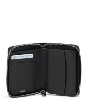 Cartera Belden Slg Trifold Zip-Around Wallet NA Compliant Black/Gunmetal