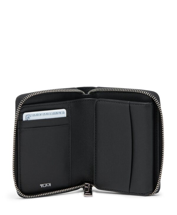 Cartera Belden Slg Trifold Zip-Around Wallet NA Compliant Black/Gunmetal