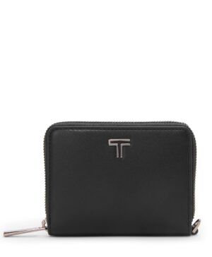 Cartera Belden Slg Trifold Zip-Around Wallet NA Compliant Black/Gunmetal