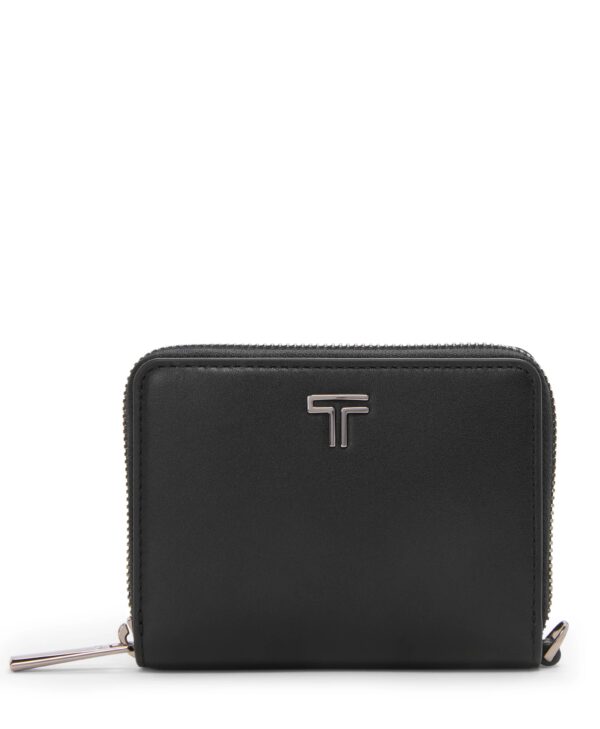 Cartera Belden Slg Trifold Zip-Around Wallet NA Compliant Black/Gunmetal