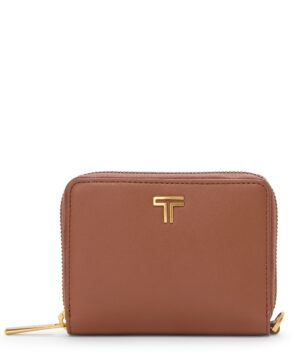 Cartera Belden Slg Trifold Zip-Around Wallet NA Compliant Sienna