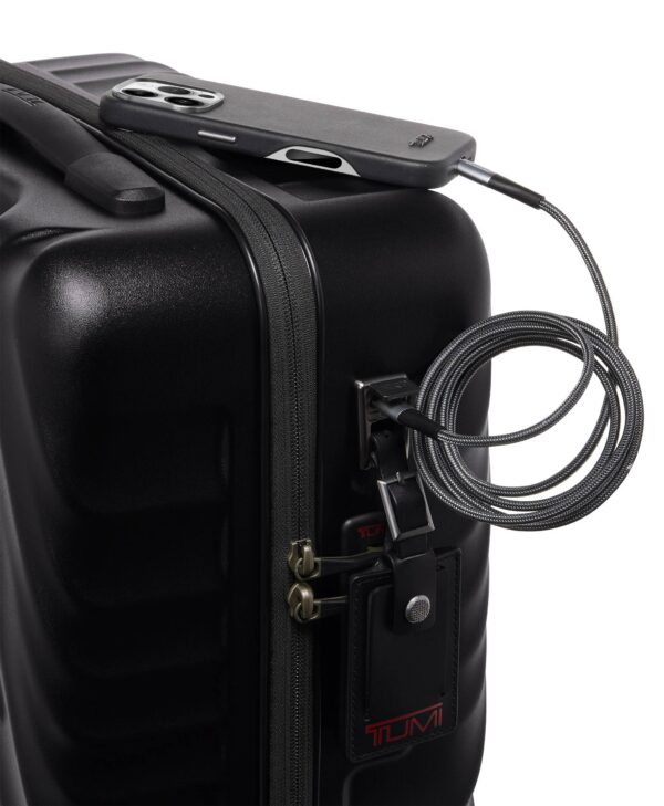 Maletín con ruedas 19 Degree Sm Compact 4 Whl Brief Black Text