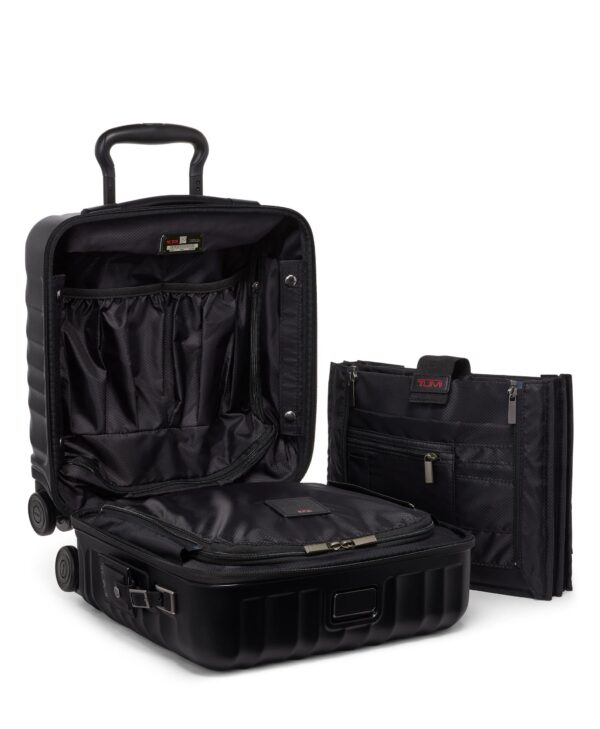 Maletín con ruedas 19 Degree Sm Compact 4 Whl Brief Black Text