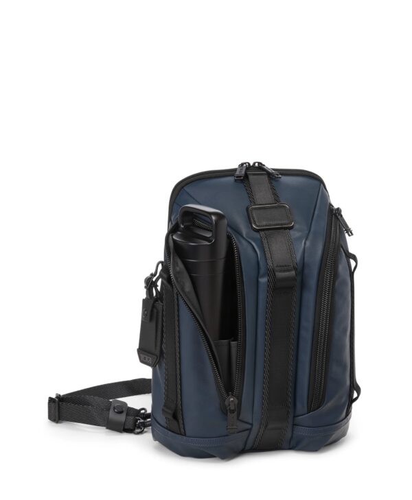 Mochila Alpha Bravo Knight Sling NA Compliant Navy Coated Canvas