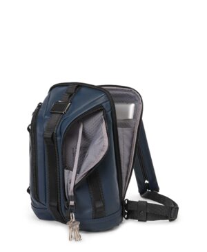 Mochila Alpha Bravo Knight Sling NA Compliant Navy Coated Canvas
