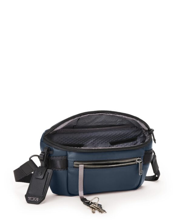 Riñonera Alpha Bravo Classified Waist Pack NA Compliant Navy Coated Canvas