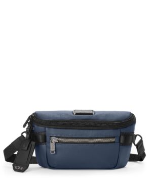 Riñonera Alpha Bravo Classified Waist Pack NA Compliant Navy Coated Canvas