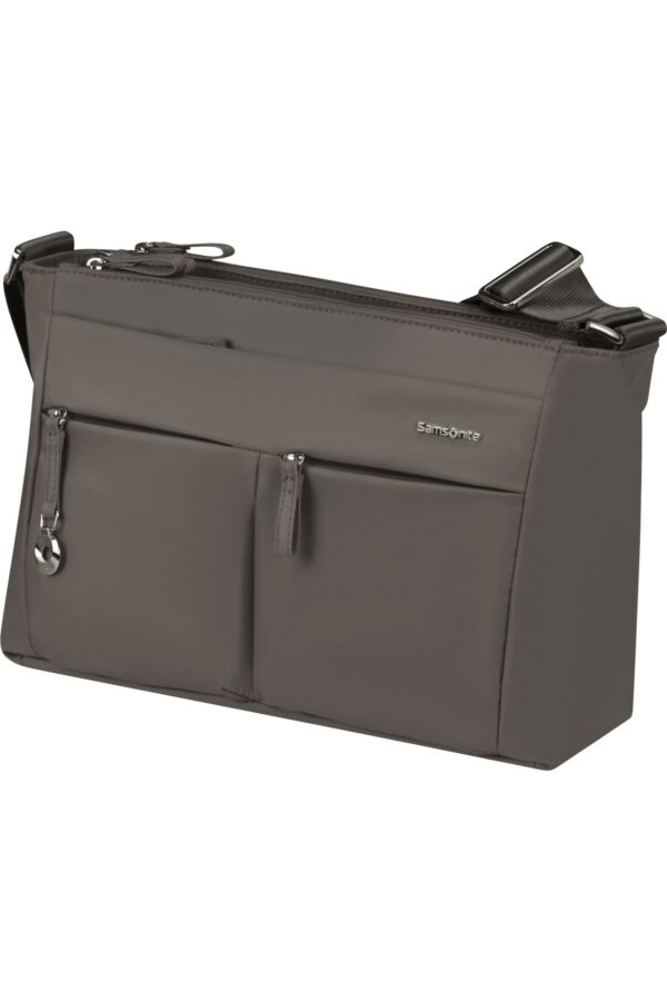 Bolso MOVE 5.0 Horiz. Shoulder Bag+Flap Gunmetal Green